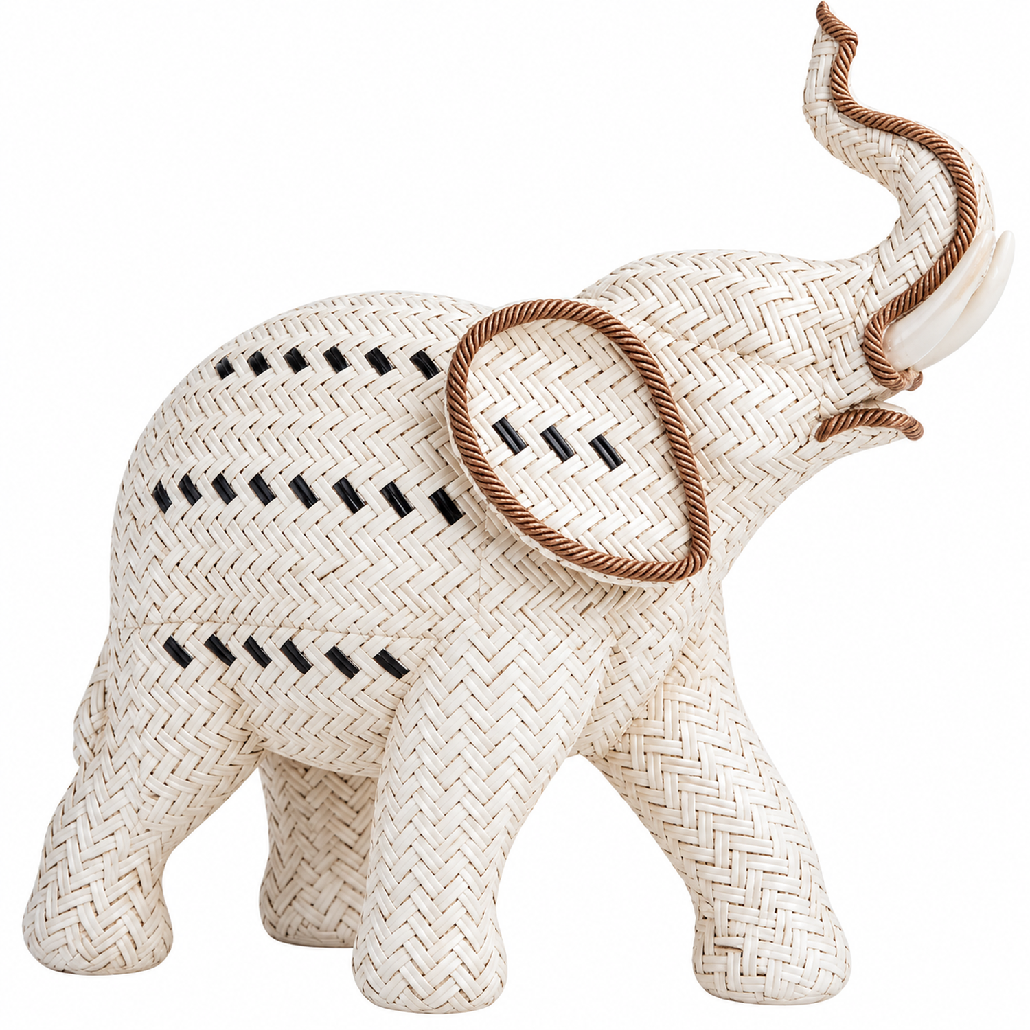 Adorno Elefante Decorativo Figura Decorativa 25x18cm-2