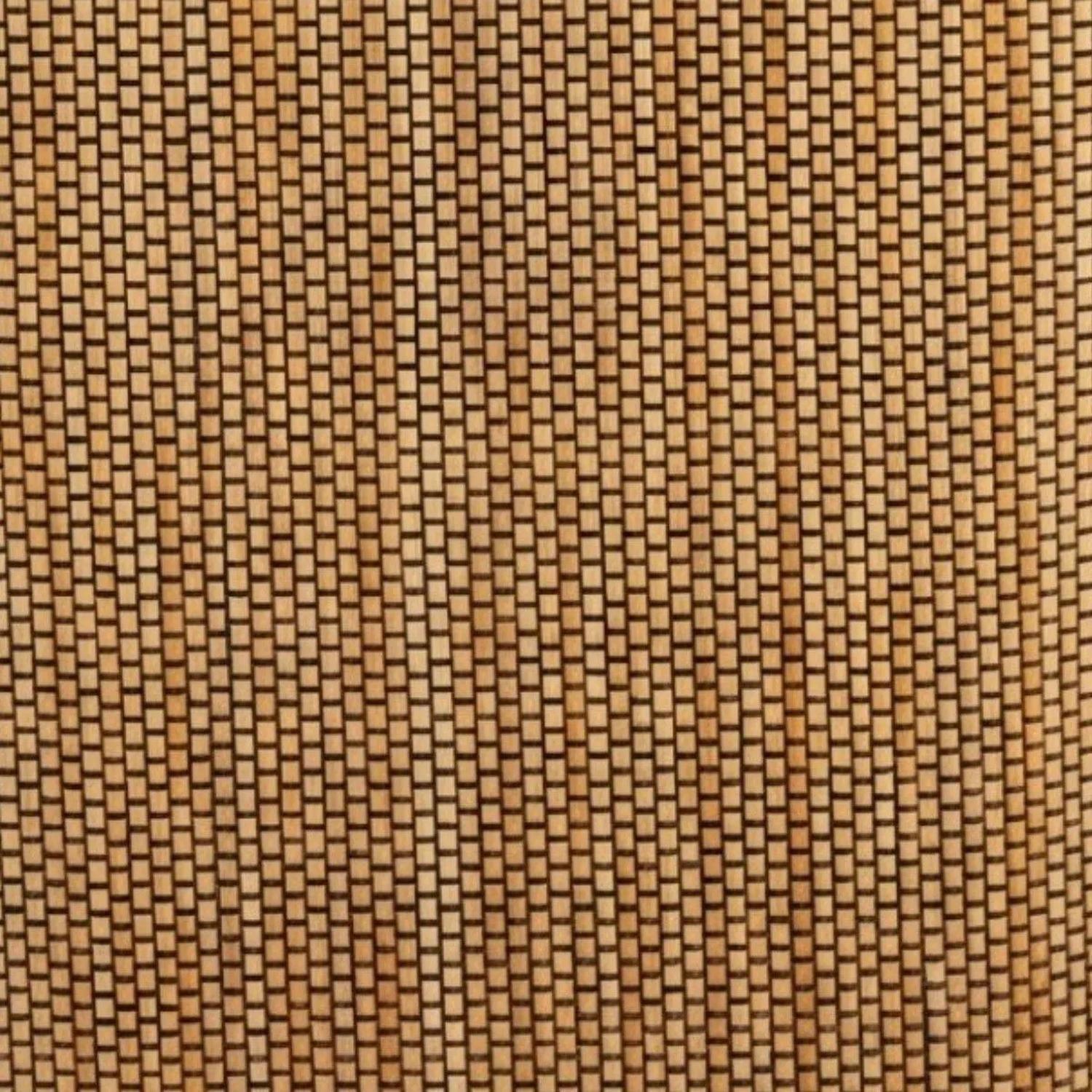 Cesto De Ropa Bambu Con Tapa Material Resistente Rectangular Beige-2