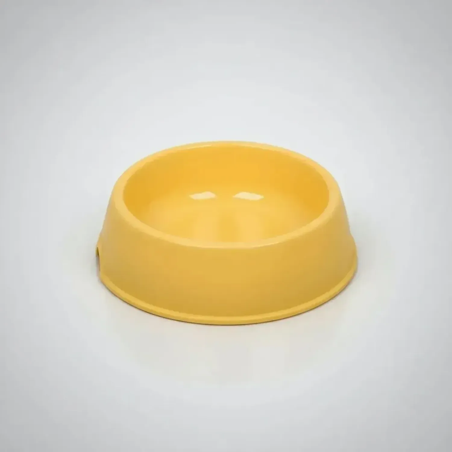 Comedero Para Perro Cuenco Mascotas 18cm Amarillo-1
