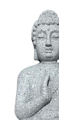 Buda Meditación Buda Meditando Figura Decorativa Adorno G-2