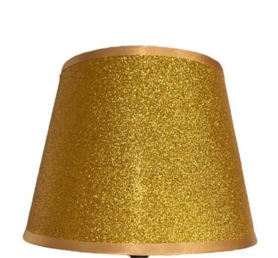 Lampara De Velador Lampara De Mesa Brillante Metalica 2-1