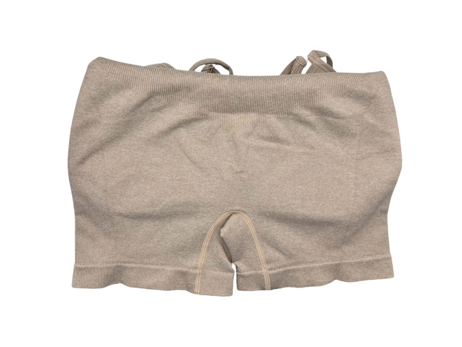 Mono Enterito Jumpsuit Deportivo Corto Mujer Gym Talla M Beige-4