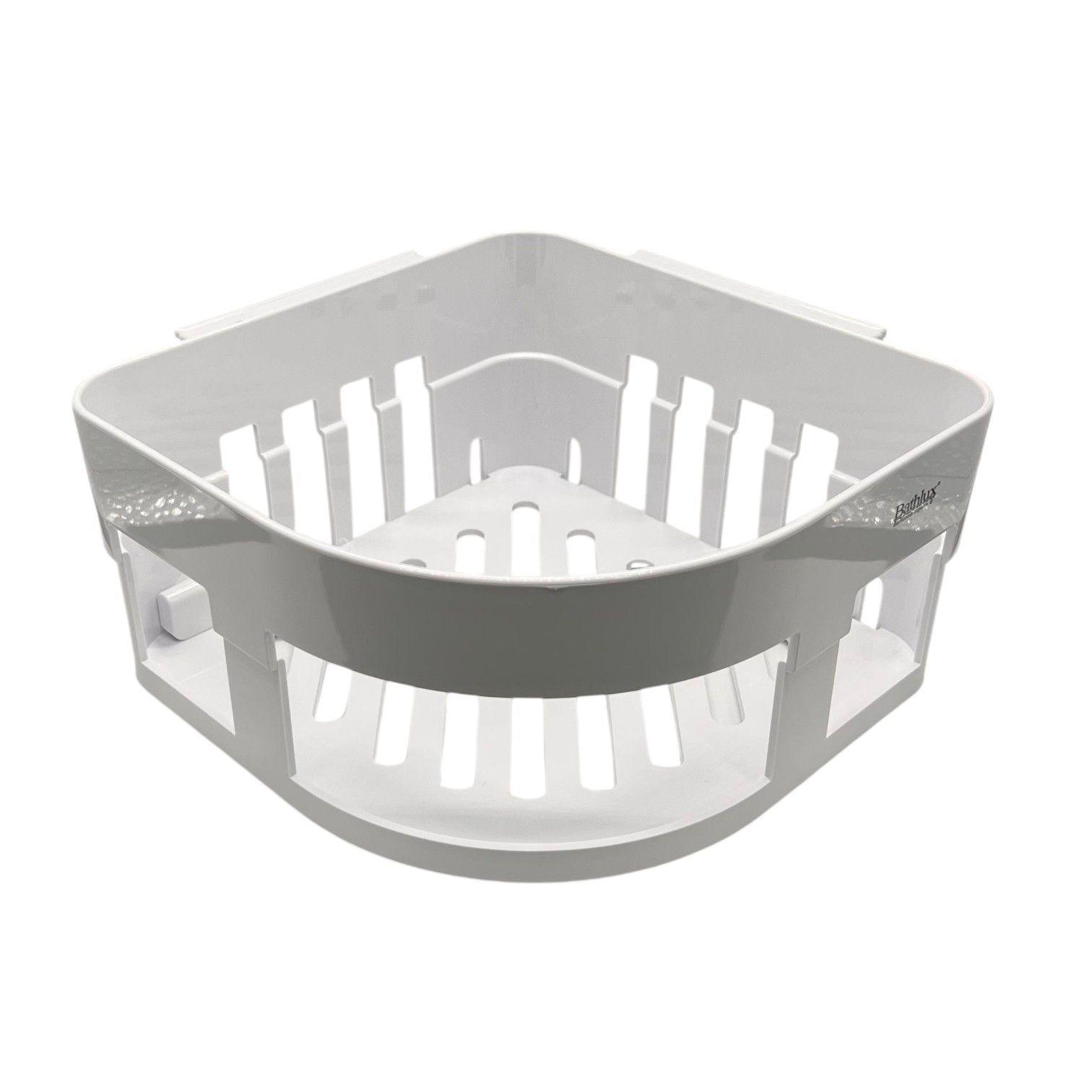 Repisa Esquinera De Pared Organizador Baño 10x20cm-4