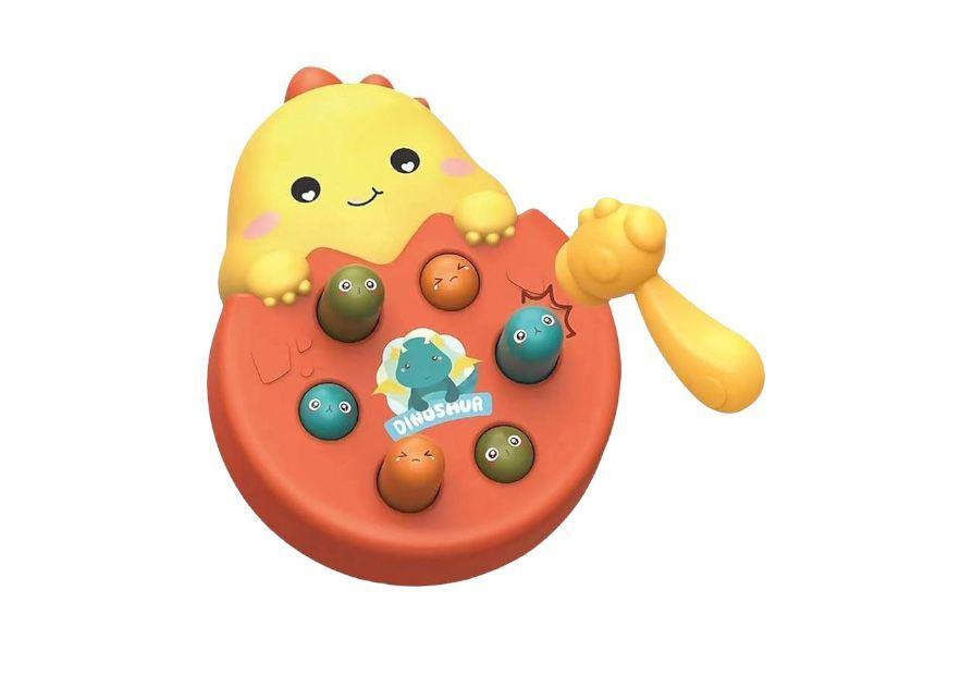 Juego Didáctico Golpear Topos Martillo Luces Sonido Dino-1