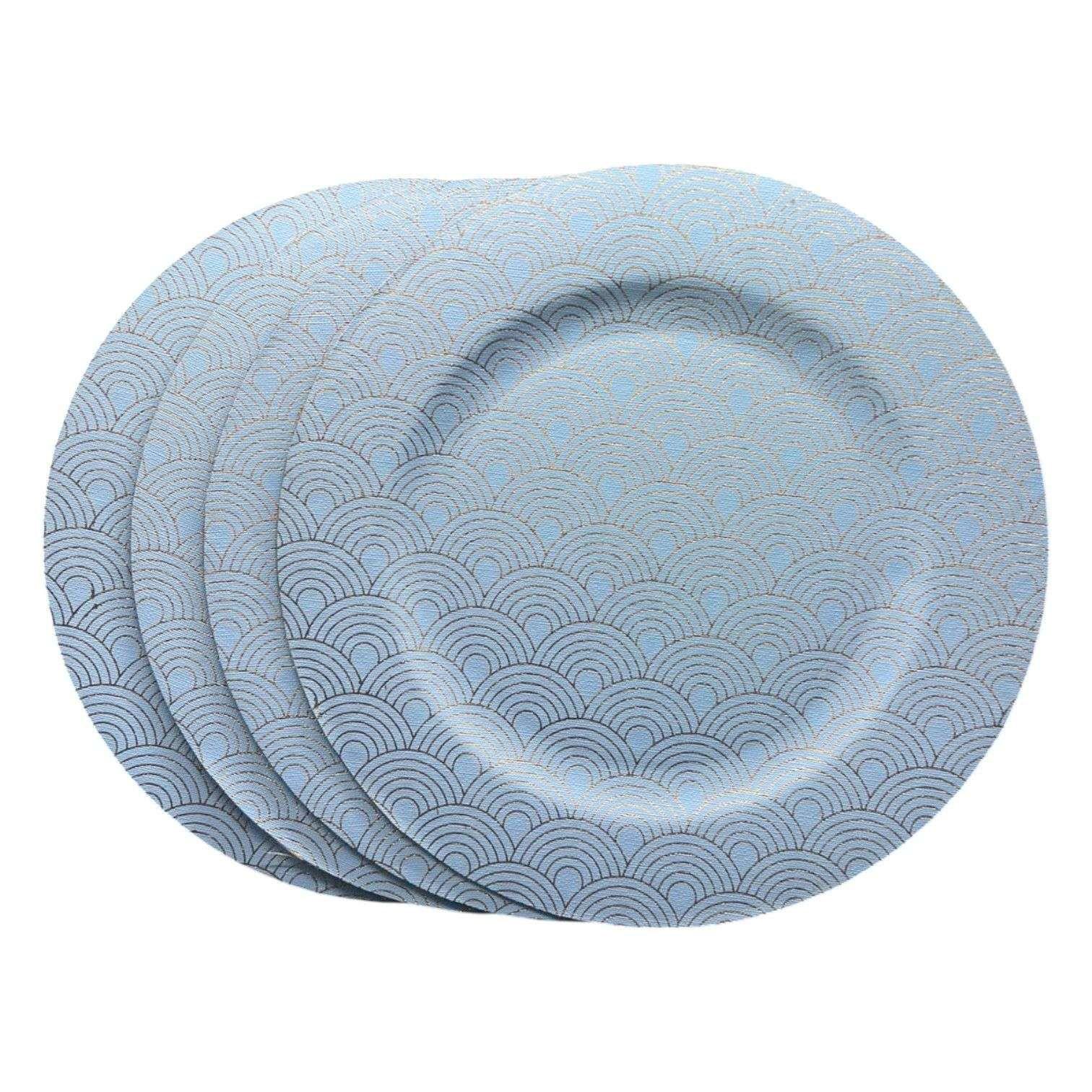 Pack 4 Plato De Decoracion Hogar Decorativo Diseños 30cm 2-0