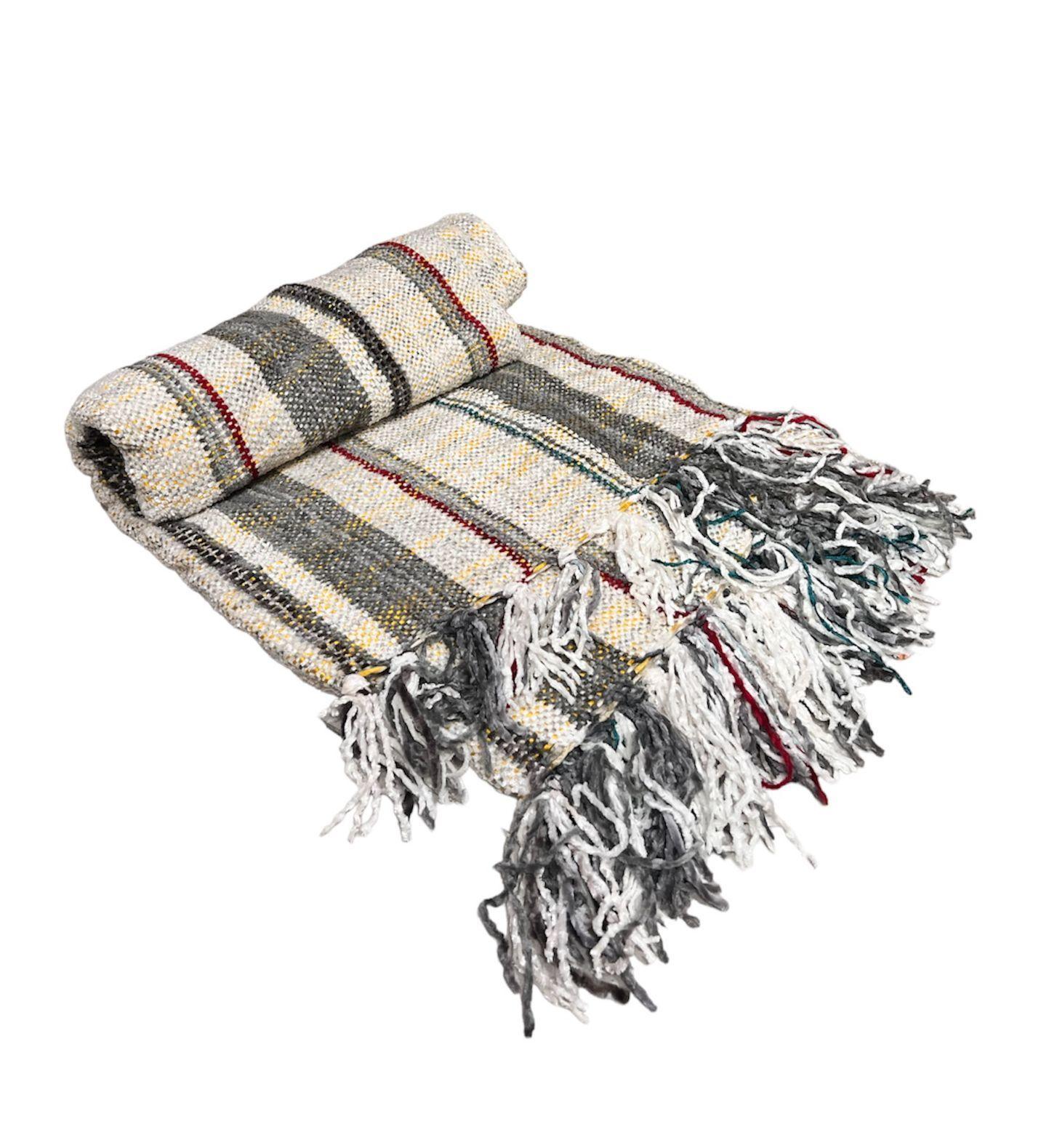 Manta Decorativa Tejida Elegante Para Sofa Cama 125x150cm T-0