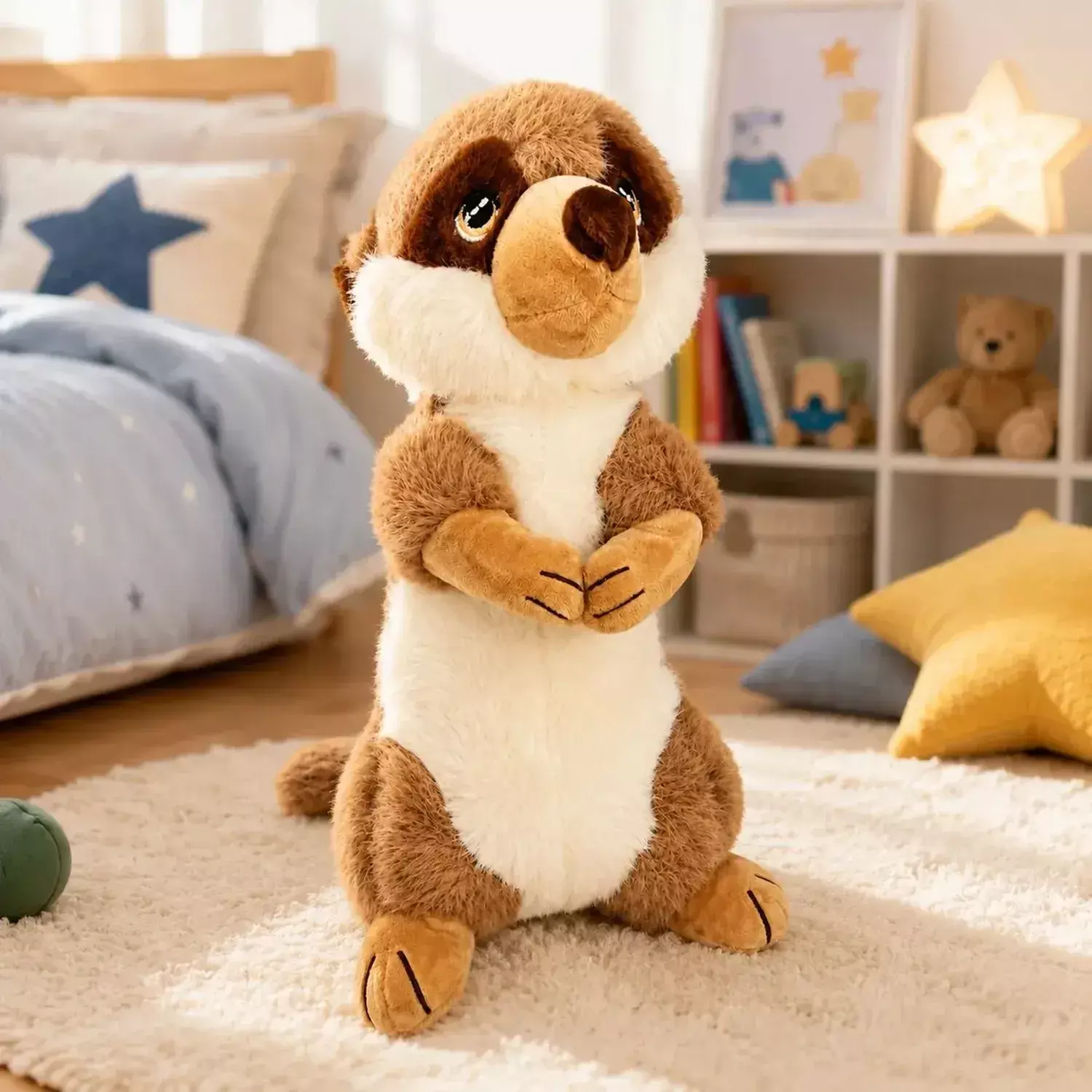 Peluche De Zarigueya Tierno Peluche Animales Marrón-2