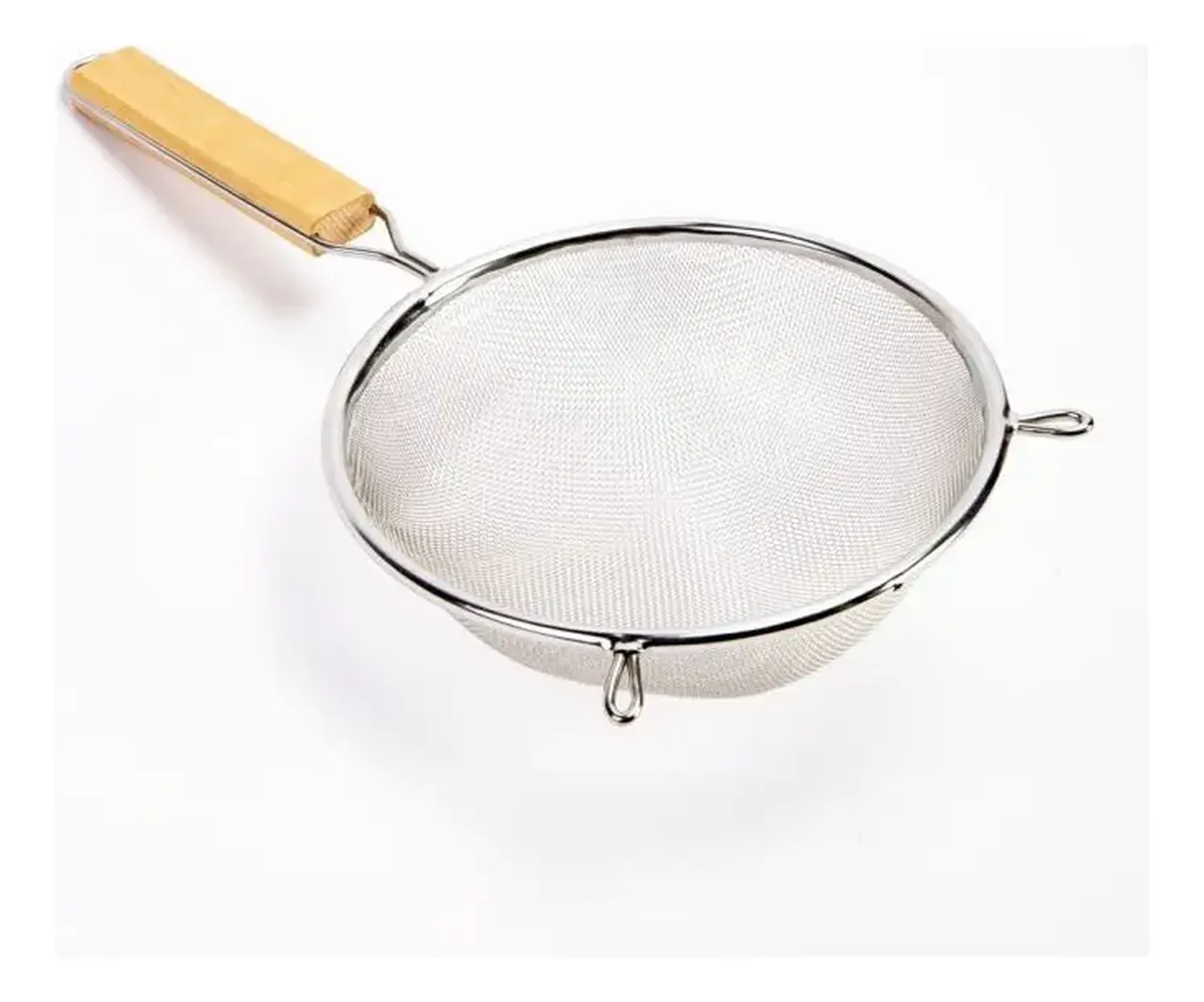 Colador Acero Inoxidable Escurridora Utensilio Cocina 24cm Plateado-2