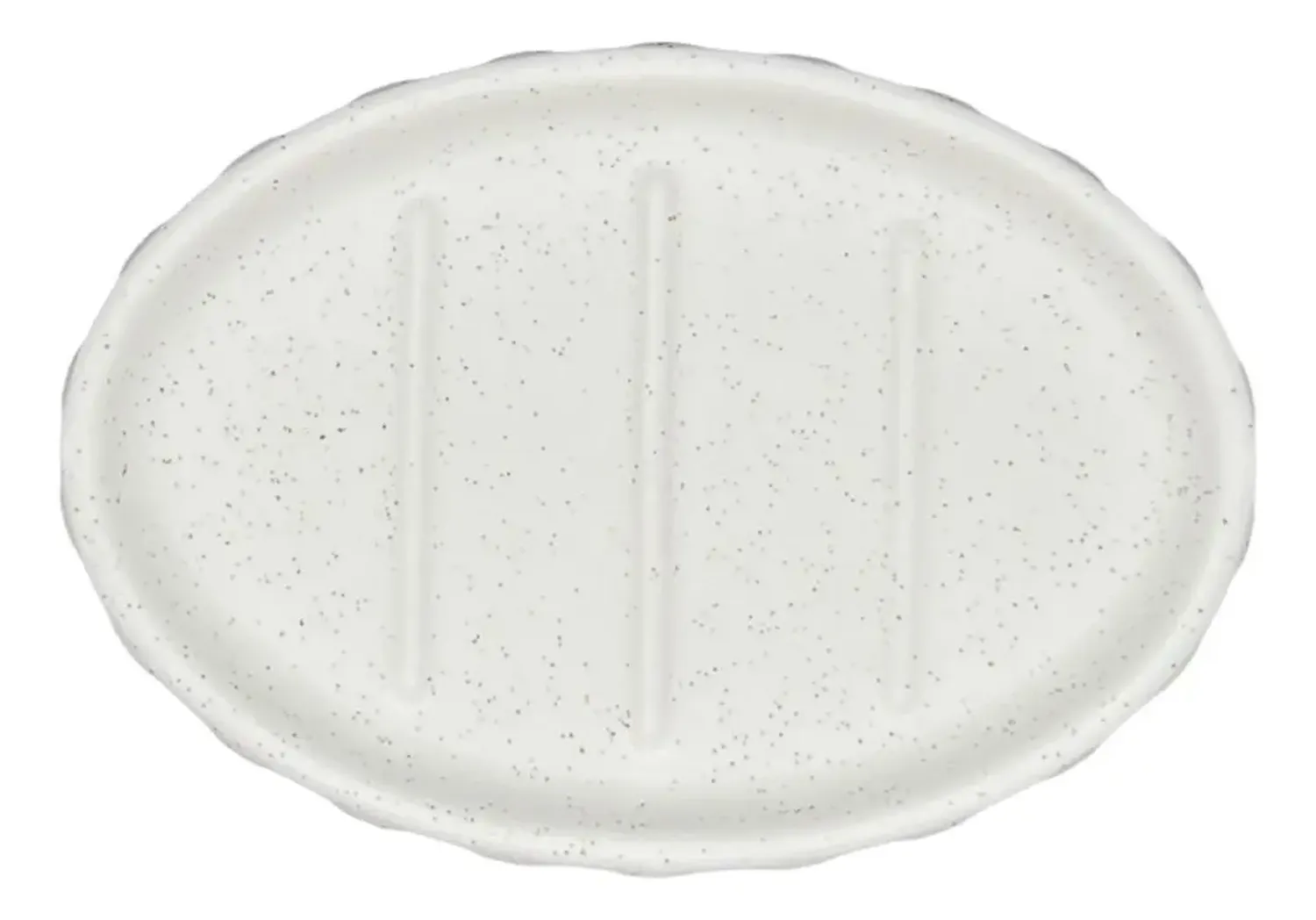 Set Juego De Baño 3 Pieza Jabon Dispensador Cepillo Ceramica Crema-3