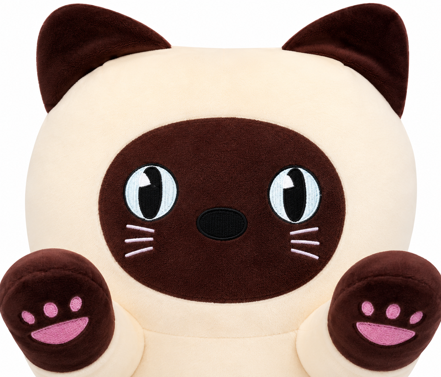 Peluche Almohada Alargado De Gato 80cm-2
