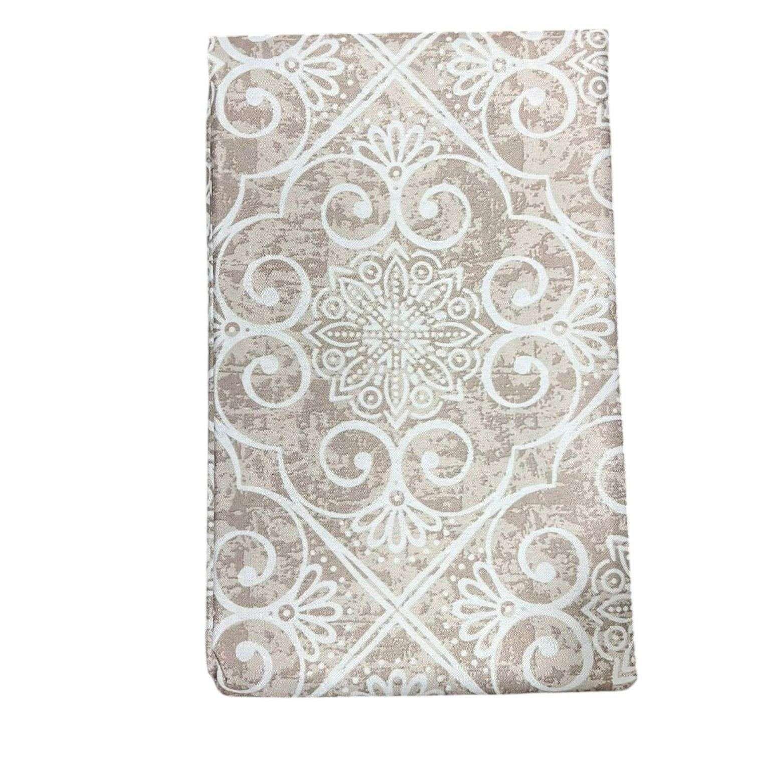 Mantel De Hule Plastico Mesa Rectangular Mandala 240cm-2