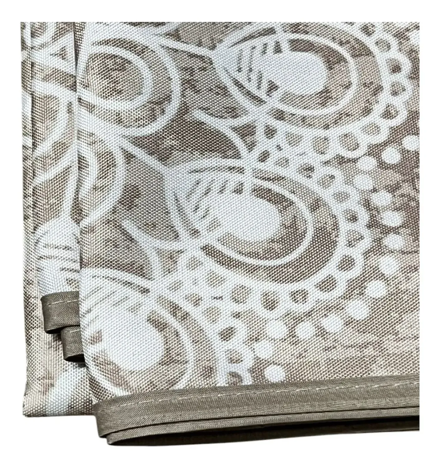 Mantel De Mesa Rectangular Mandala 240cm Beige-3