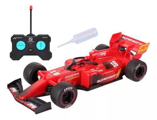 Juguete Auto Carro Formula 1 A Control Remoto Rojo-1