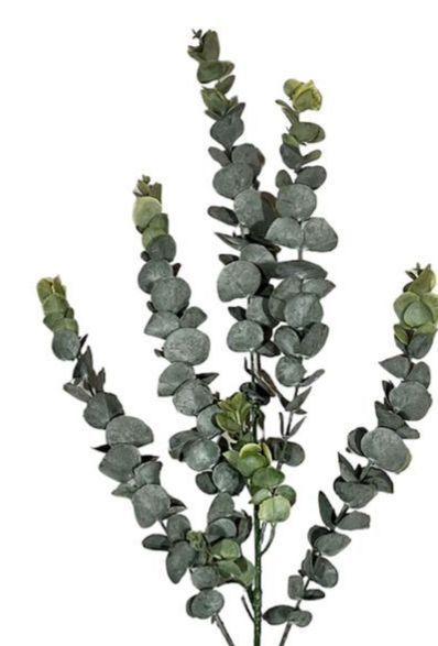 Flor Artificial Eucalipto Artificial Flores Decorativas 80cm-2
