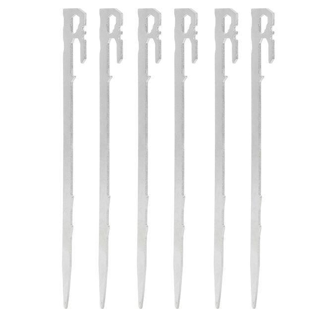 Set De 6 Estacas Multifuncionales Para Carpa Camping Y Mas-1
