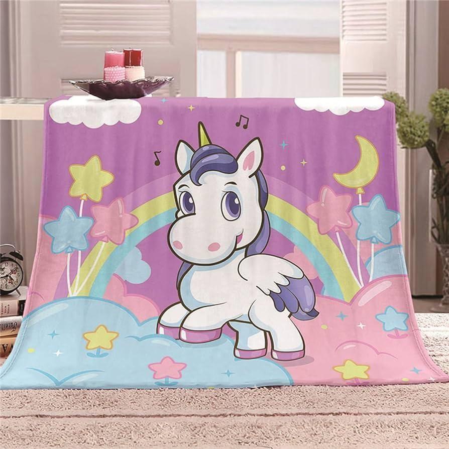 Manta Frazada Animada Para Niños Niñas Cama 140x100cm-2