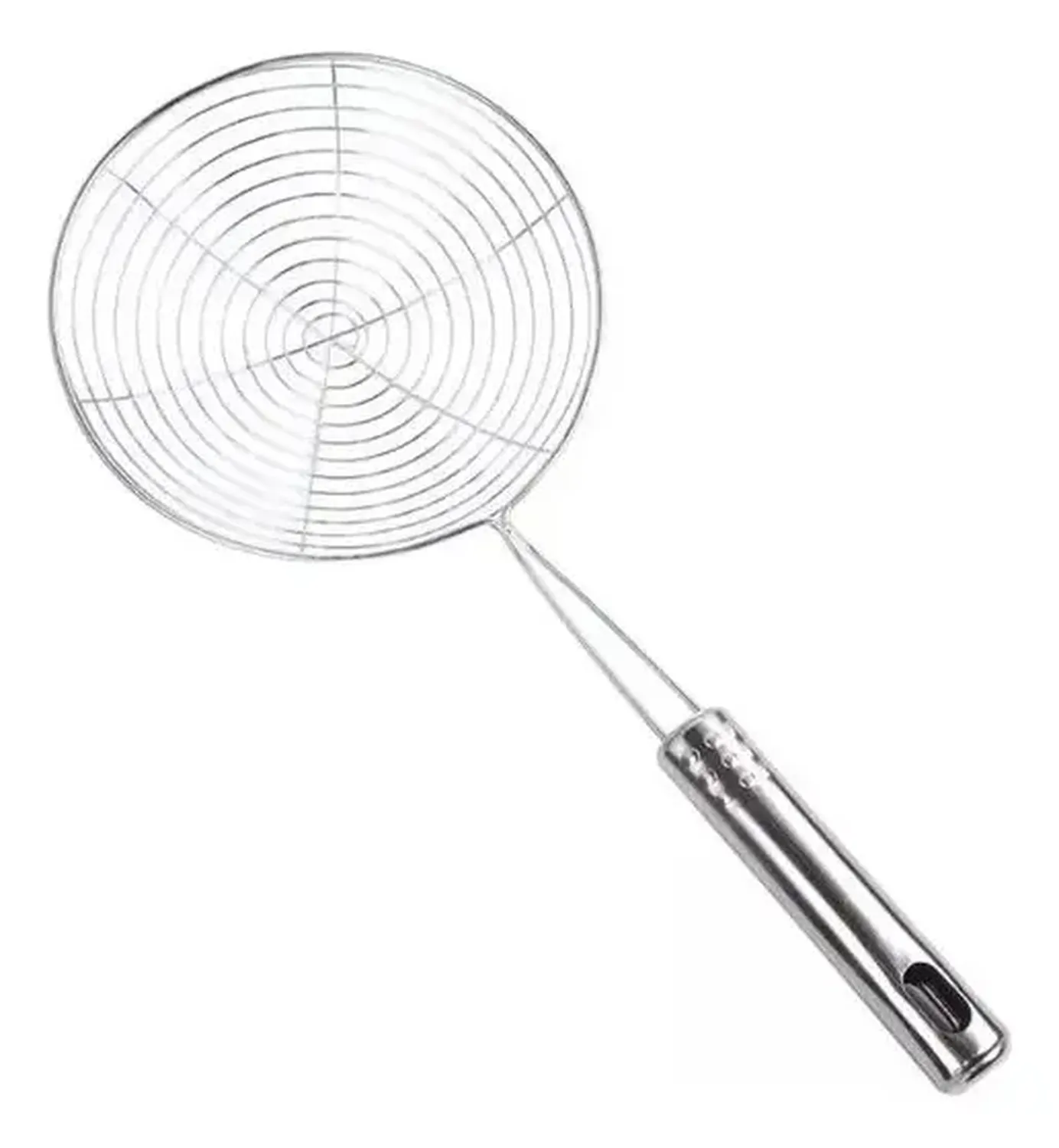 Colador Para Freir Acero Inoxidable Utensilio Cocina 15cm Plateado-0