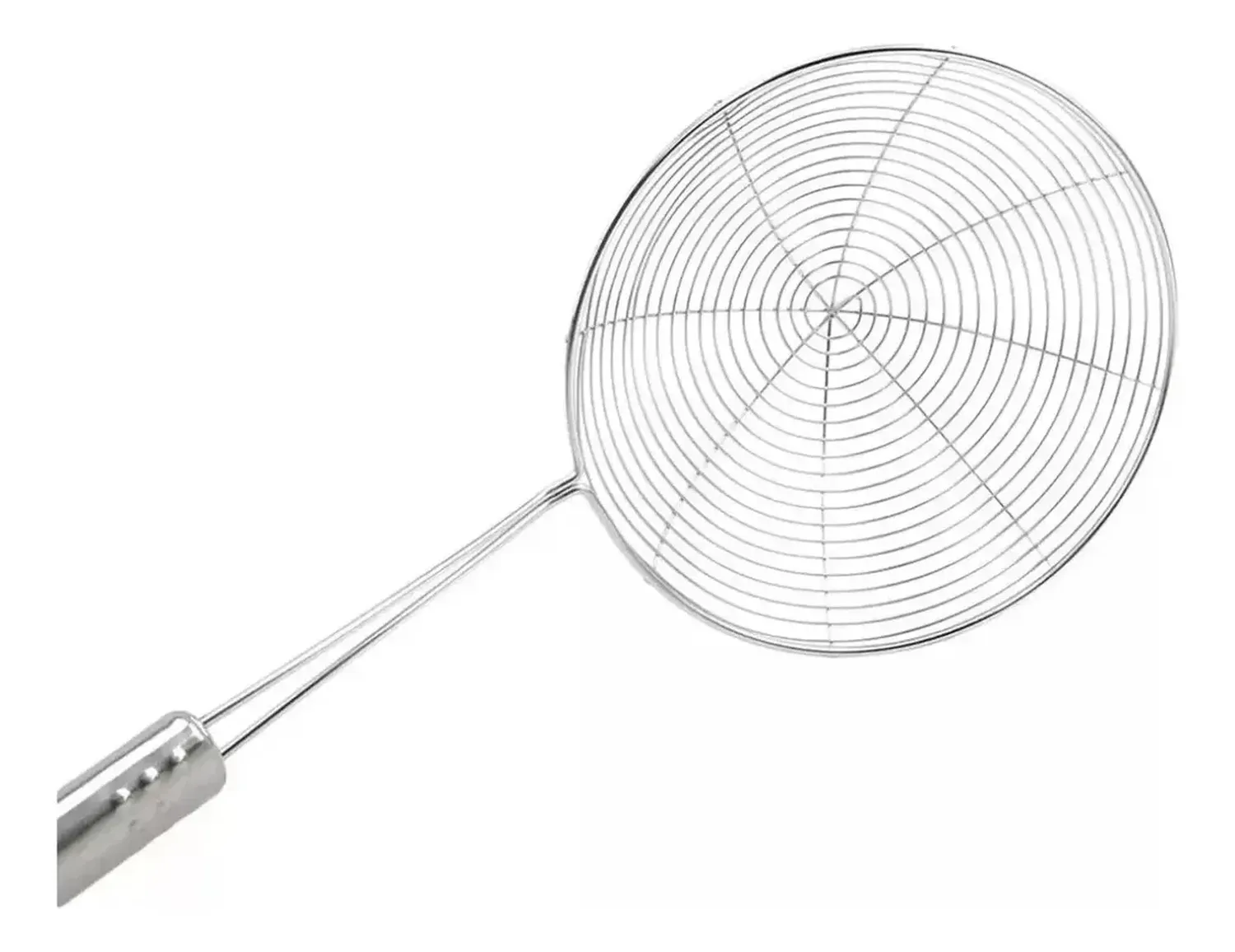 Colador Para Freir Acero Inoxidable Utensilio Cocina 15cm Plateado-1