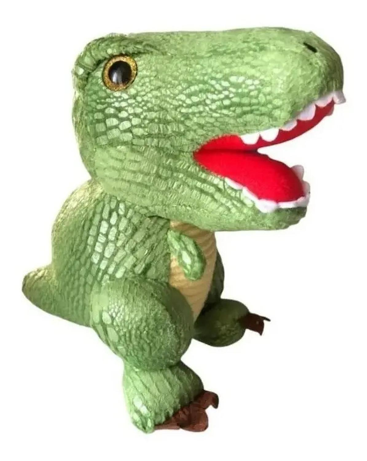 Peluche De Dinosaurio Suave Y Divertido Grande-0