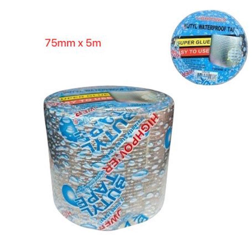 Cinta Selladora Tapa Goteras Butilo Impermeable 7,5cm X 5m-2