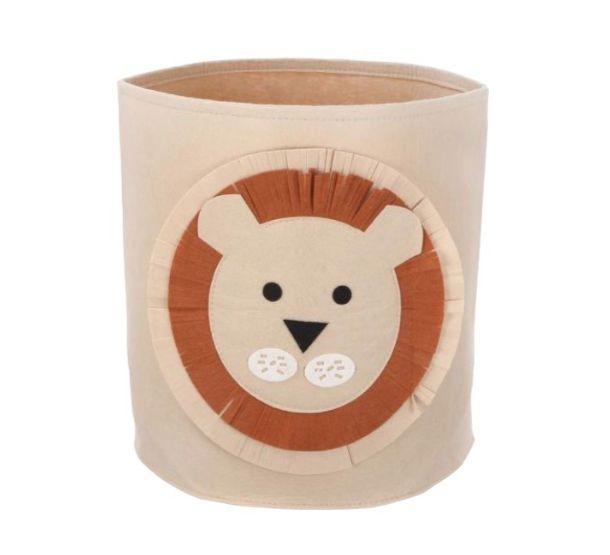 Canasto De Ropa Juguetes Infantil Animales Material Resistente-1