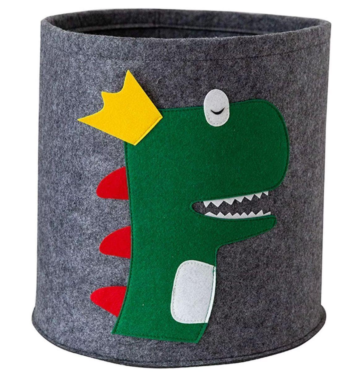 Canasto De Ropa Juguetes Infantil Animales Material Resistente-1