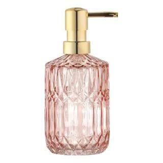 Dispensador Jabón Alcohol Gel 350ml Vidrio Elegante Diseños N-2