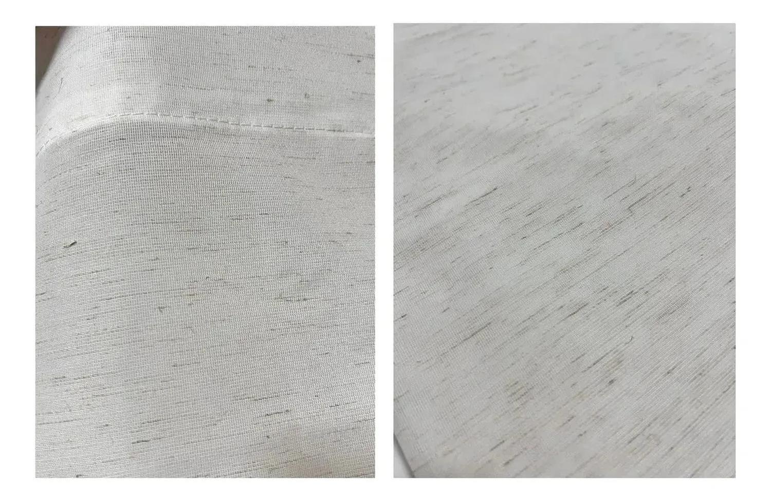 Cortina Visillo 1 Paños Cortina 8 Anillos 140x230cm Blanco-3