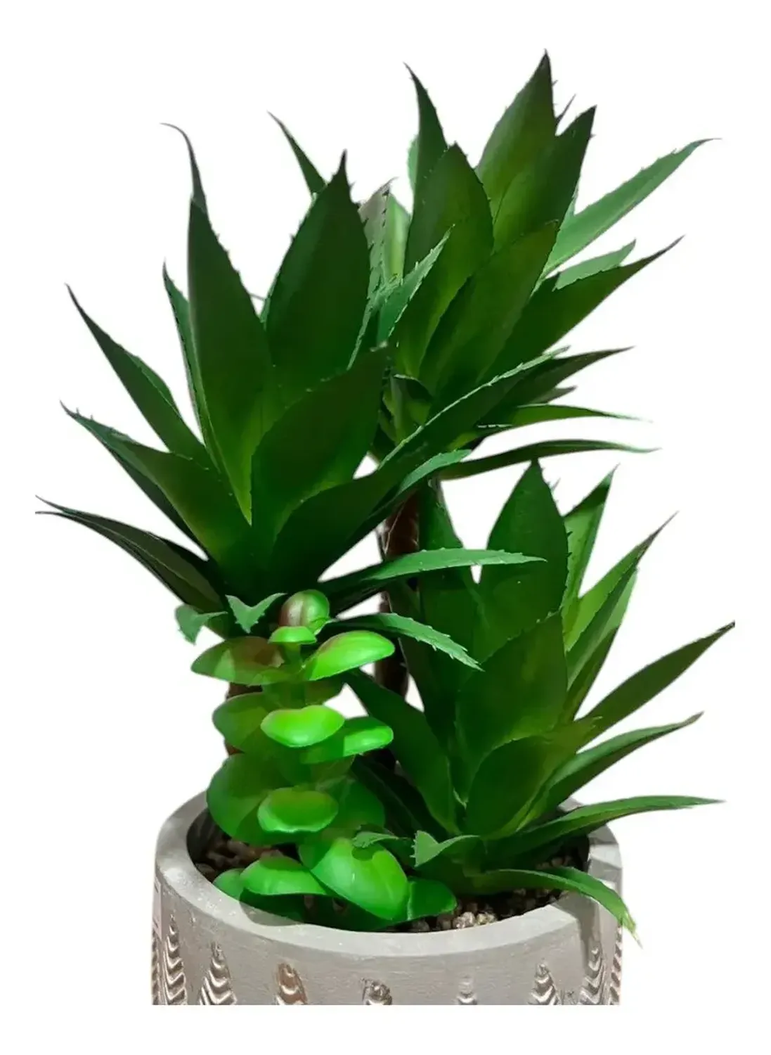 Planta Artificial Palma Macetero Maceta Decorativa Hogar Verde-1