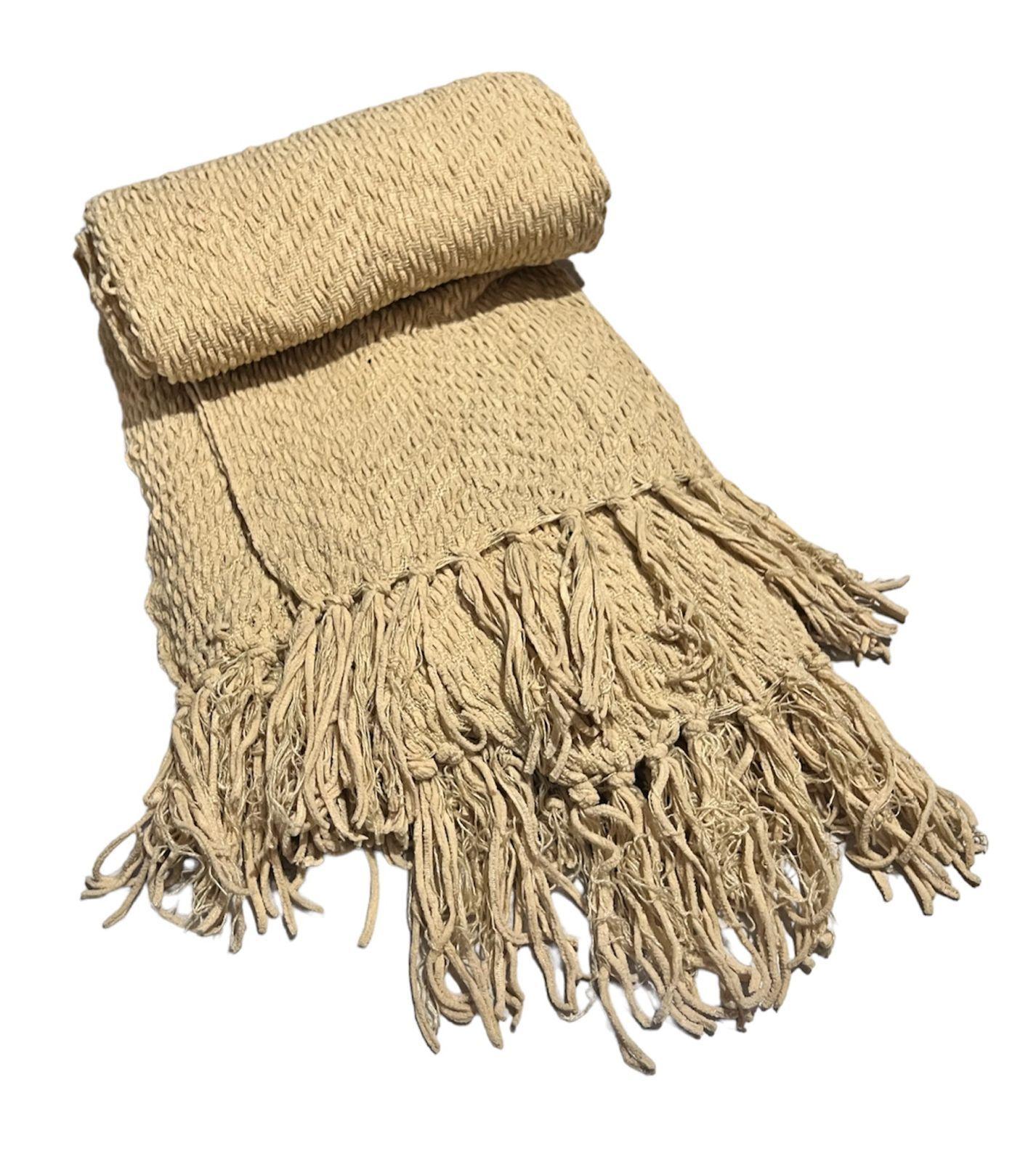 Manta Decorativa Tejida Para Sofa Sillon Cama 120x150cm C-0