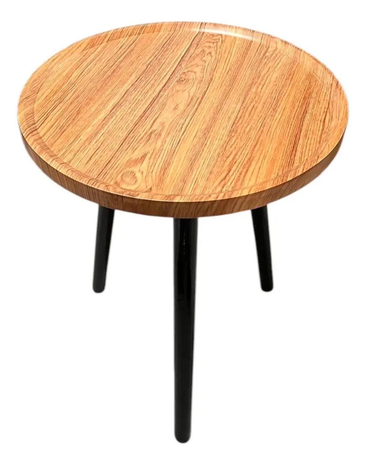 Mesa De Centro Auxiliar Madera Decoración 55x40cm-0