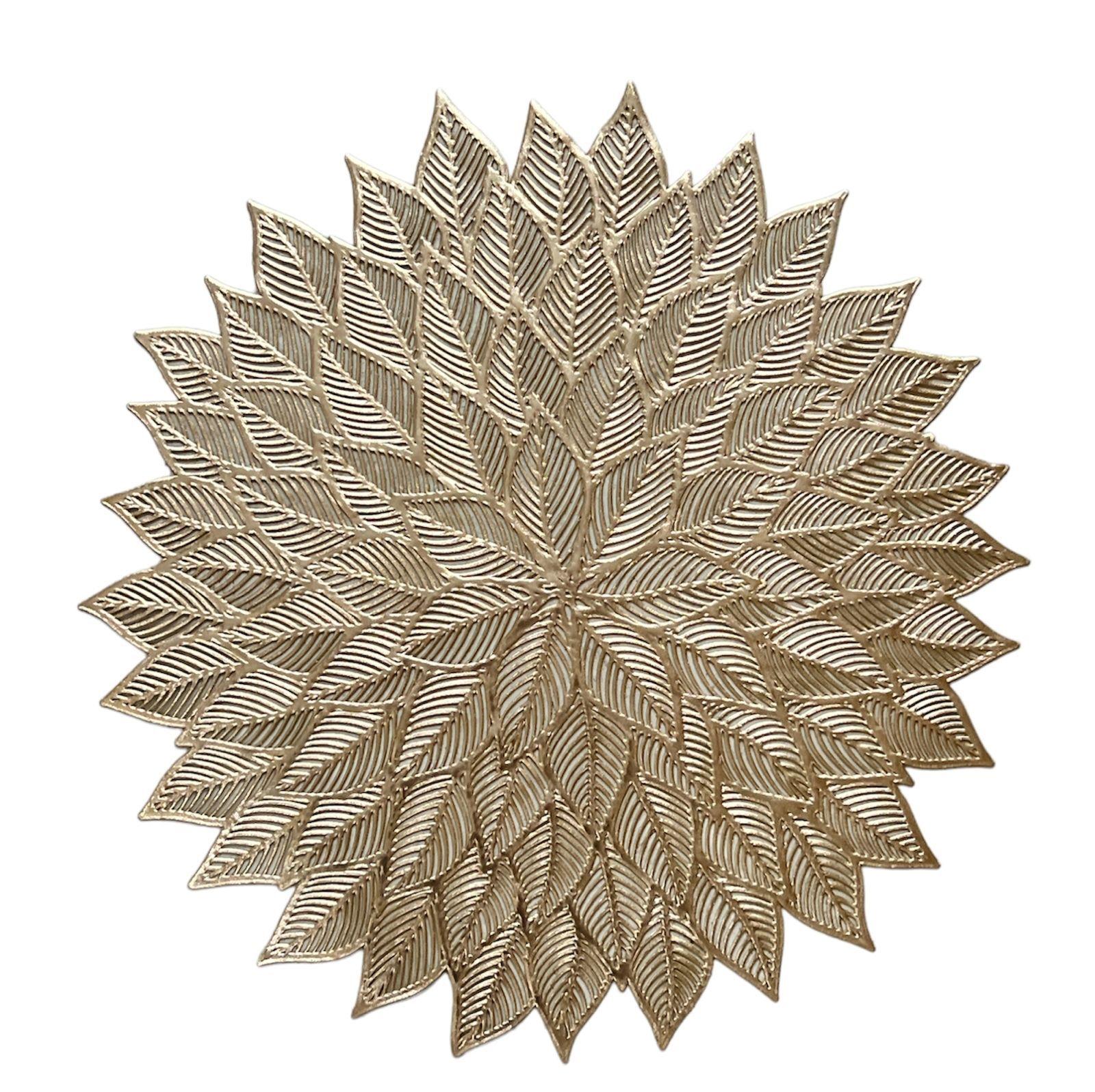 Set 4 Individuales De Mesa Pack 4 Individuales Golden 38cm DF-0