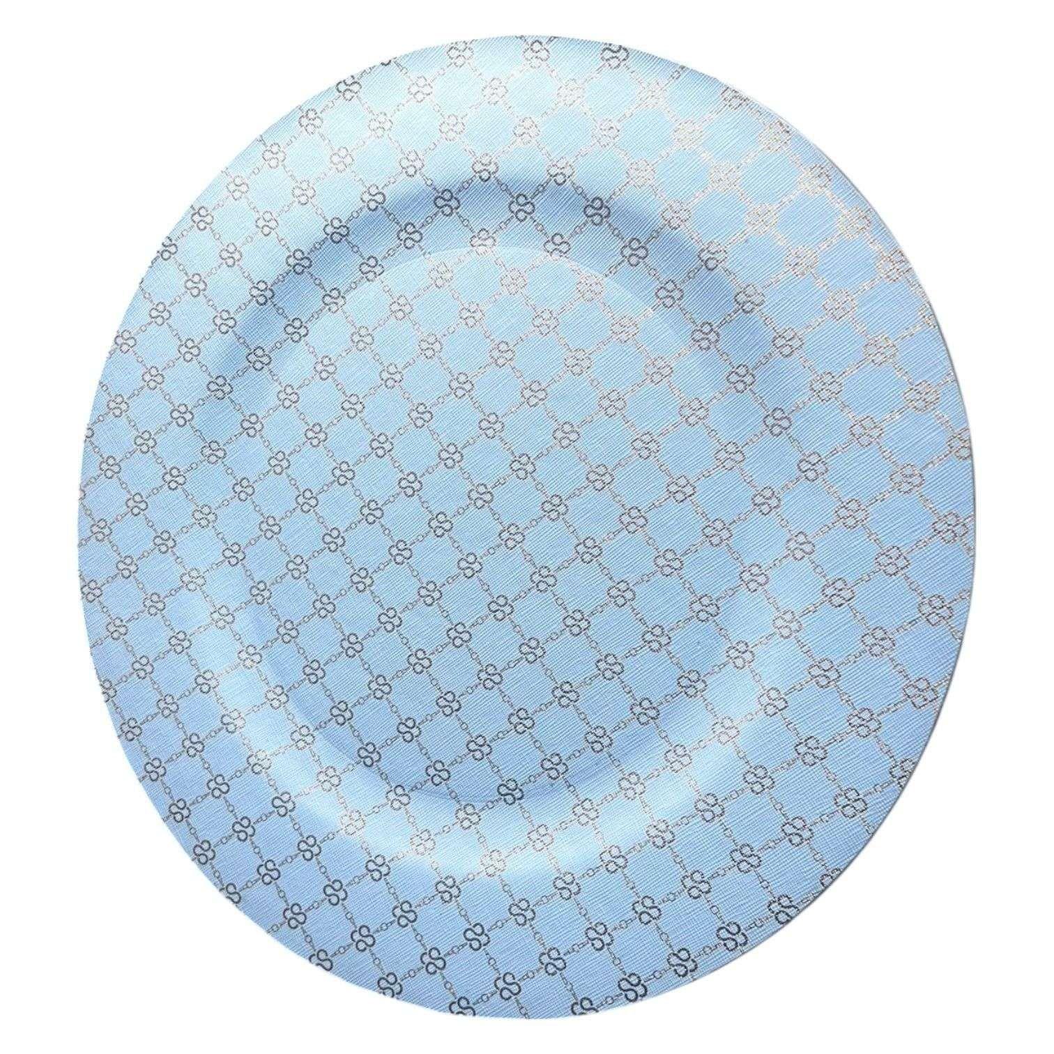 Pack 4 Plato De Decoracion Hogar Decorativo Diseños 30cm-1