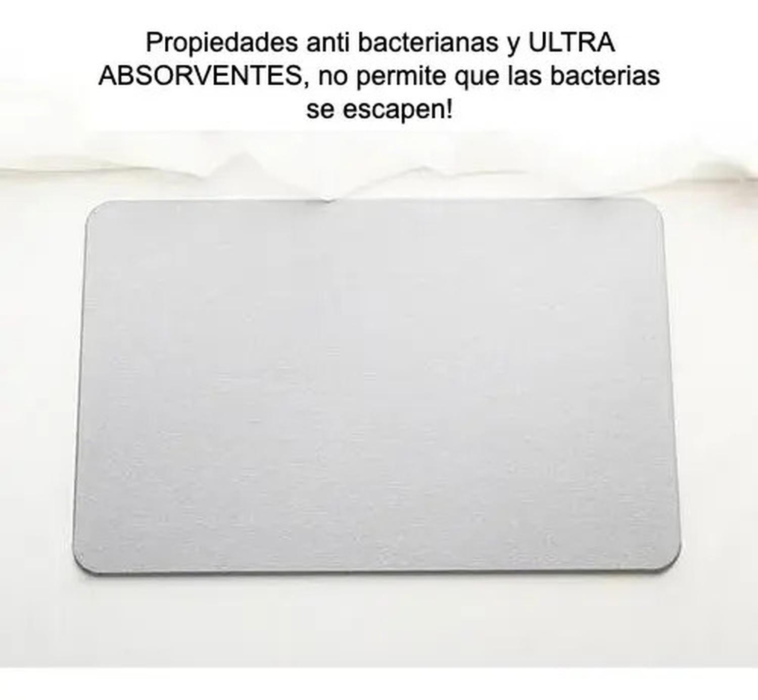 Alfombra Baño Ultra Absorvente Alfombra Diatomita Piedra Gris-2