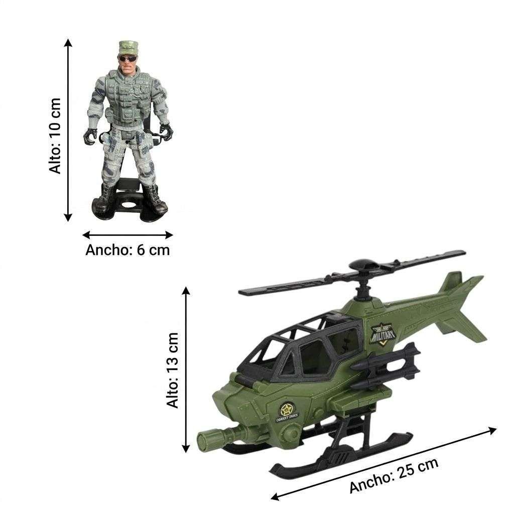 Juguete Militar Y Accesorios Automovil Juguete Army 4-2