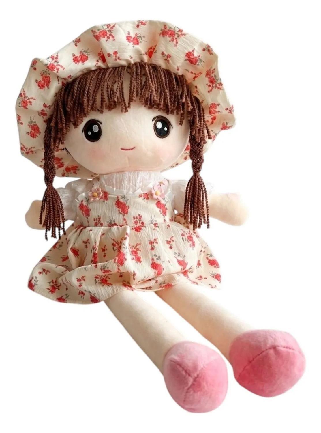 Peluche De Muñeca De Trapo Felpa Muñeca De Peluche-0