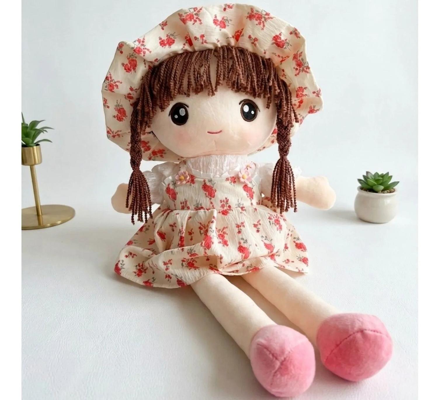 Peluche De Muñeca De Trapo Felpa Muñeca De Peluche-3