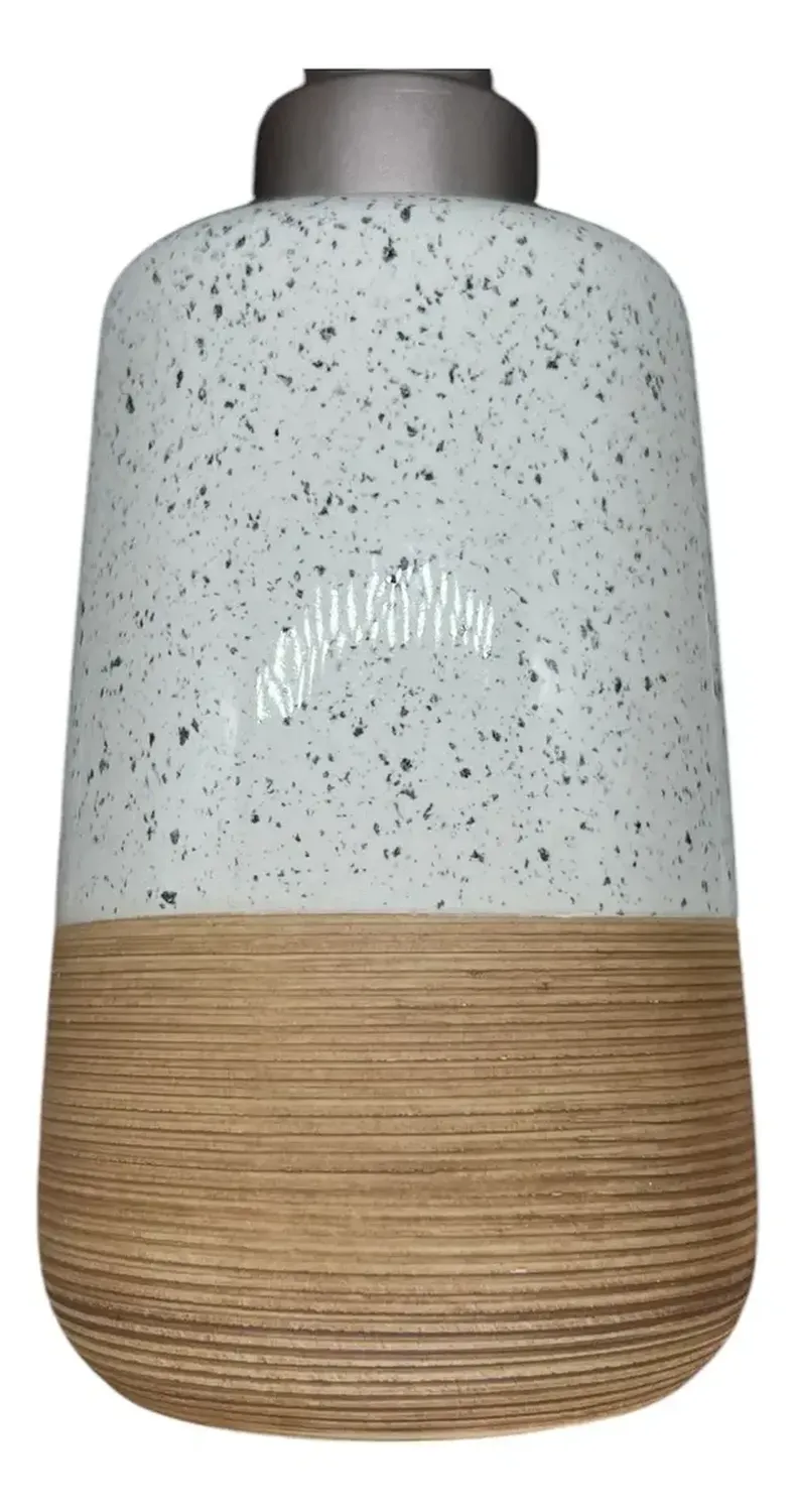 Dispensador Jabón Alcohol Gel Elegante Bicolor Gris-2