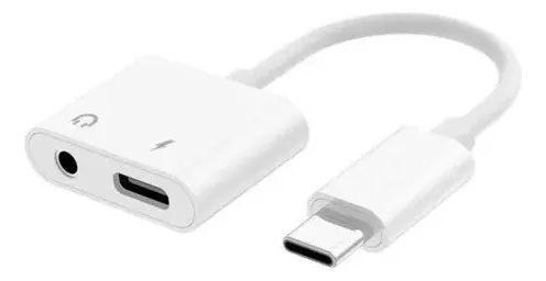 Adaptador USB C A Dos Entradas Usb-C Audio Carga-2