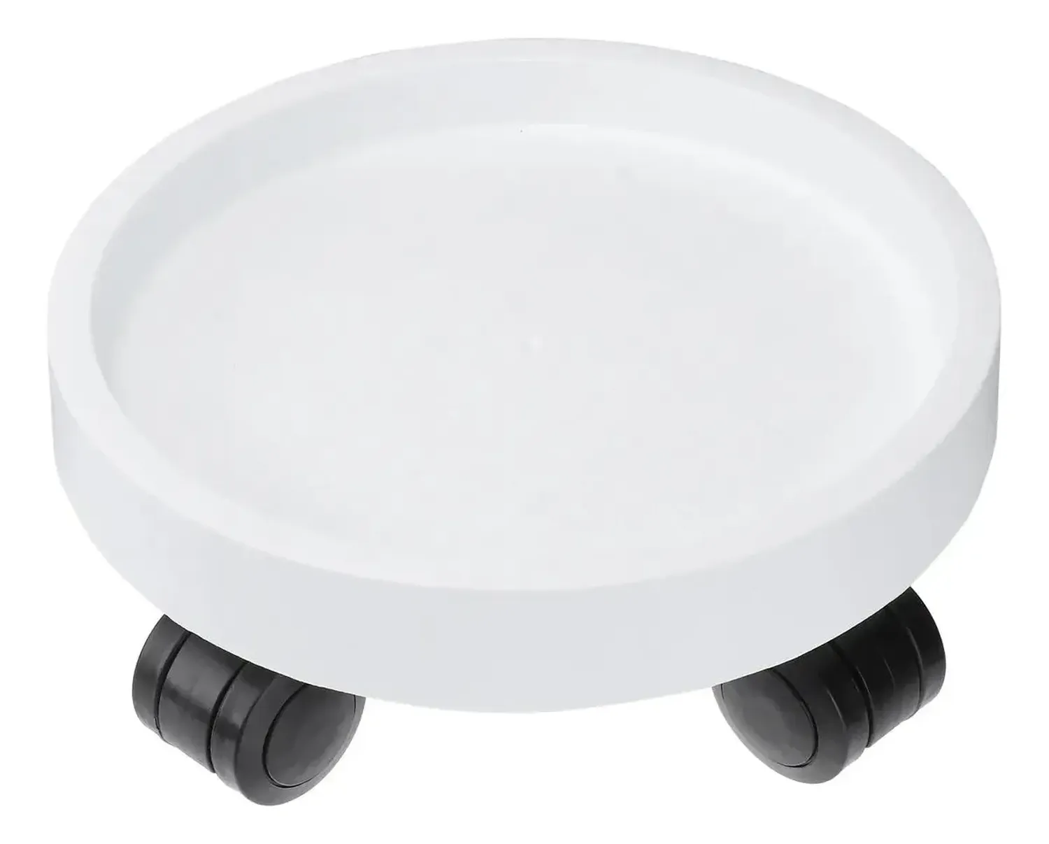 Macetero Porta Maceta Bandeja Para Maceta Con Ruedas 40cm-0
