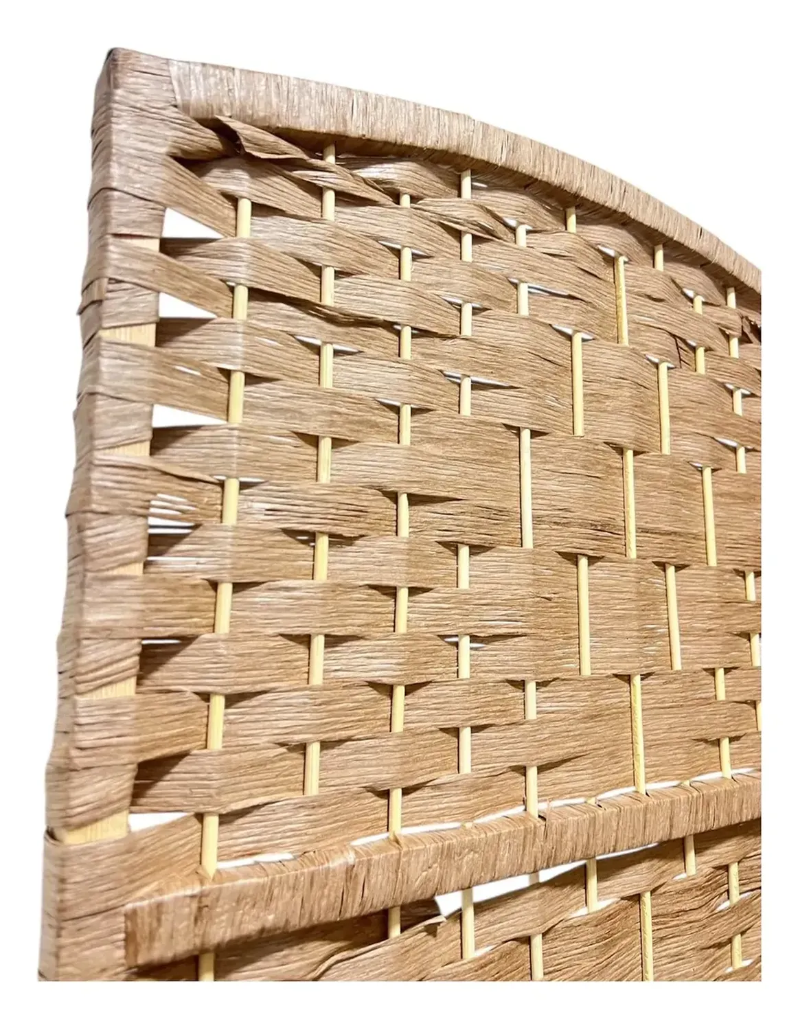 Biombo De Madera Resistente 4 Paneles Completo 200x180cm-3