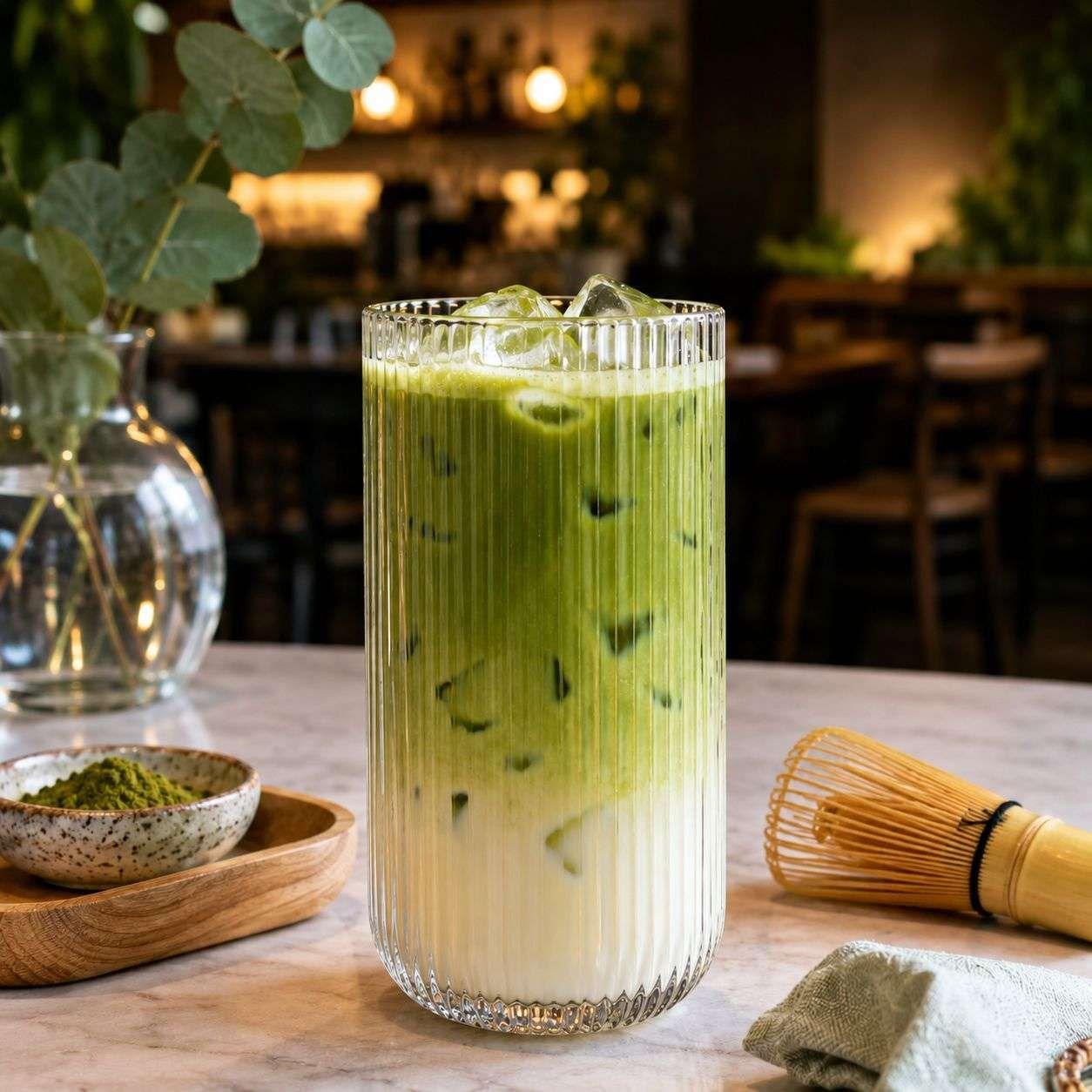 Pack 6 Vasos De Vidrio Bebidas Agua Matcha Cafe 450ml-2
