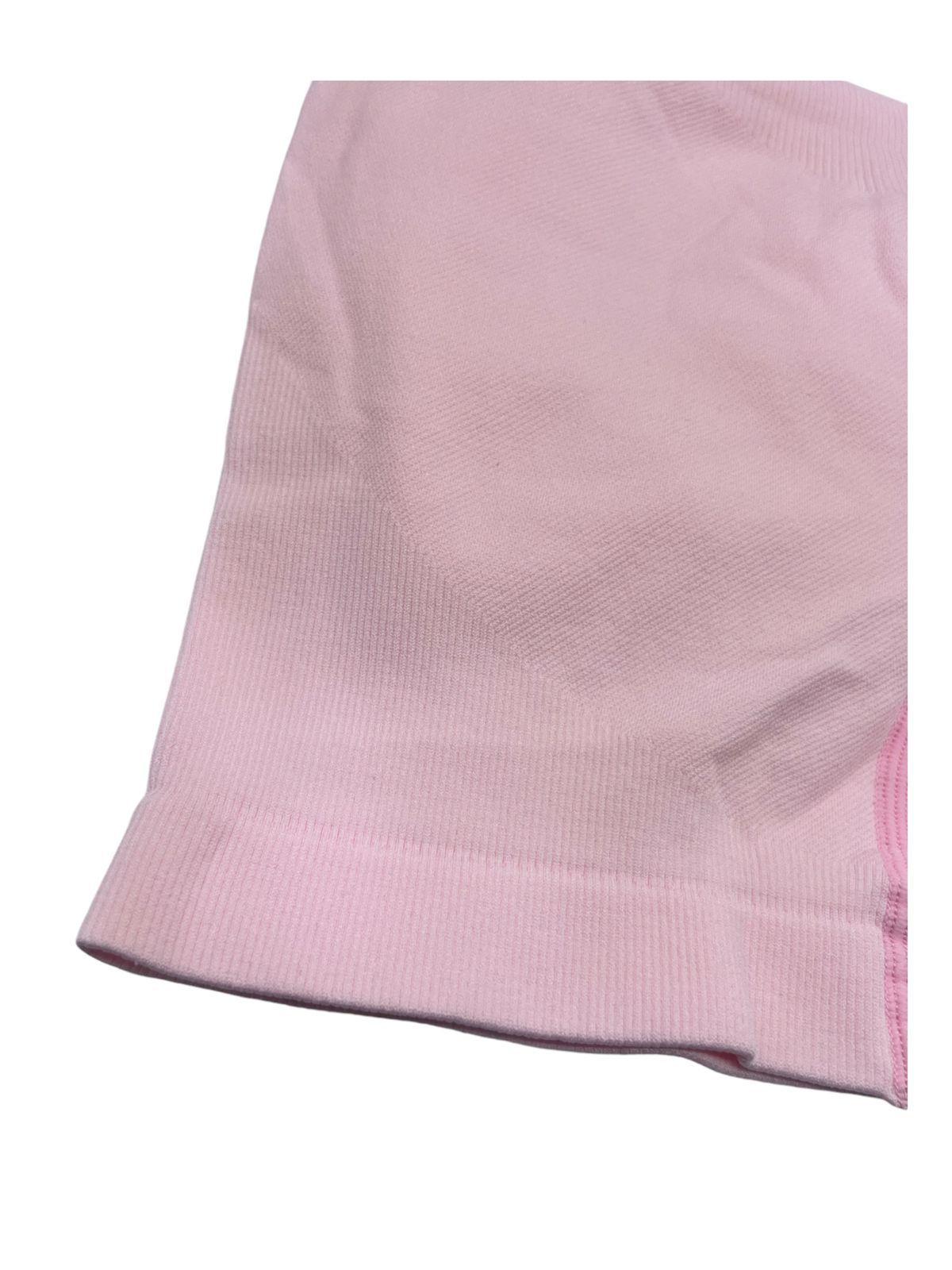 Mono Enterito Jumpsuit Deportivo Corto Mujer Gym Talla M Rosa-6
