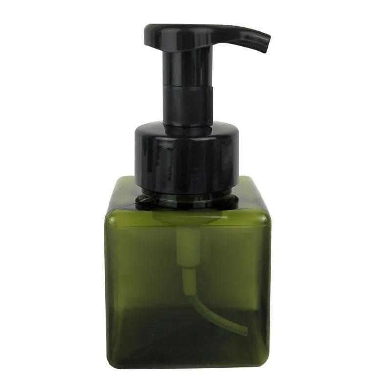 Dispensador Jabón Alcohol Gel 250ml Plastico Decorativo Verde-2