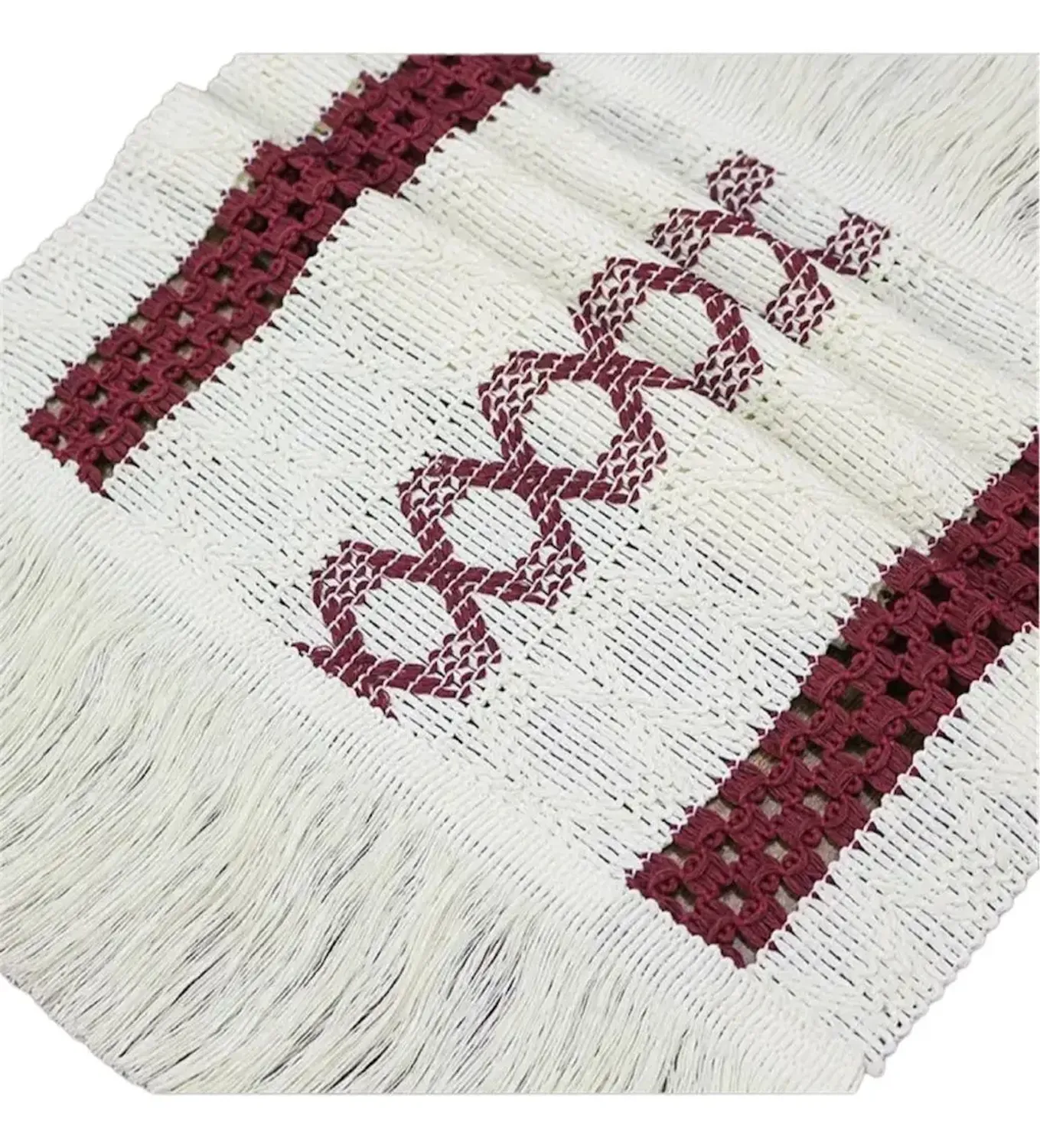 Mantel Camino De Mesa Rectangular Yute Linea 180x30cm-0