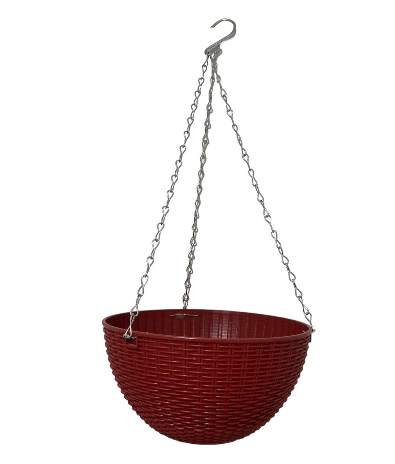 Maceta Colgante Macetero Colgante De Resina Canasto Grande-1