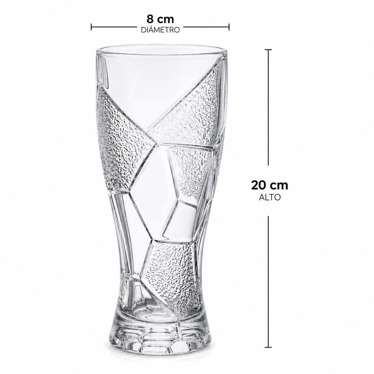 Pack 6 Vaso Cervecero De Balon Mundial Futbol Cerveza Blanco-3