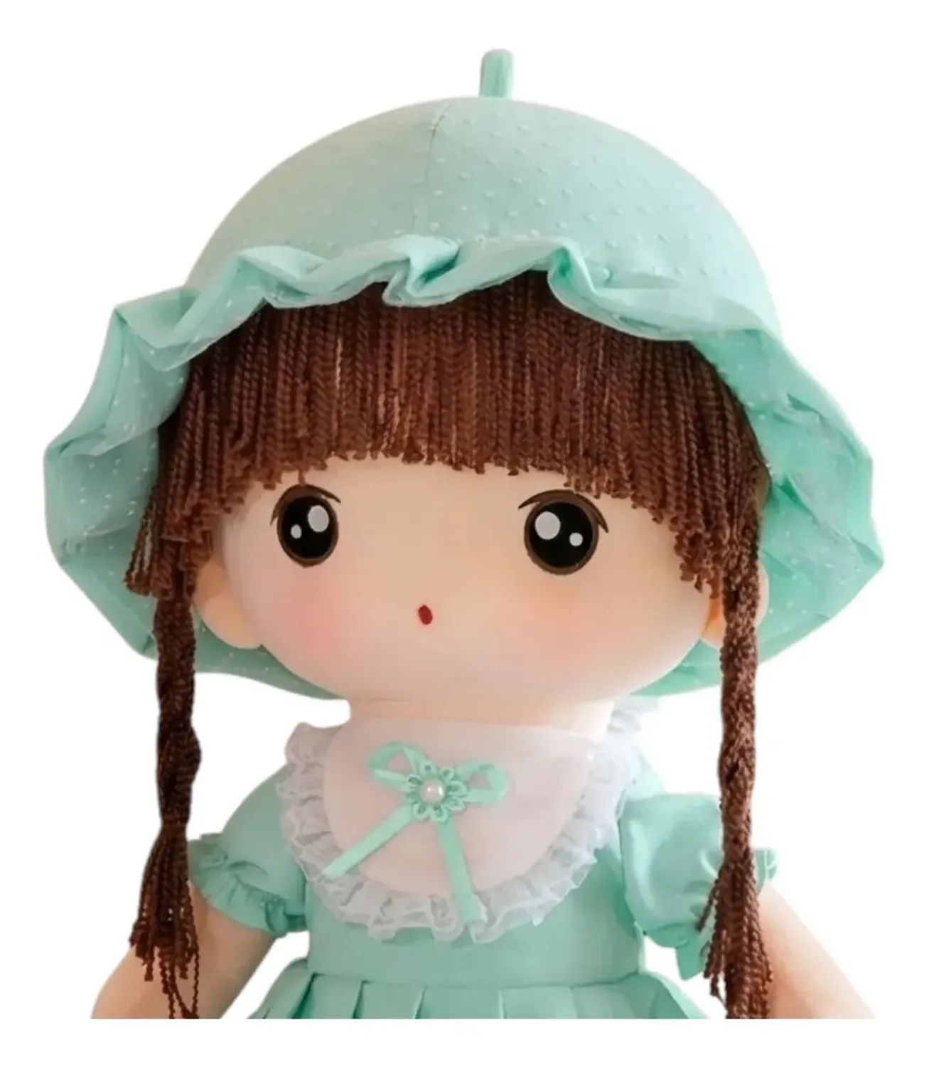 Muñeca De Trapo De Peluche Tierna Suave Lazo 65cm-1