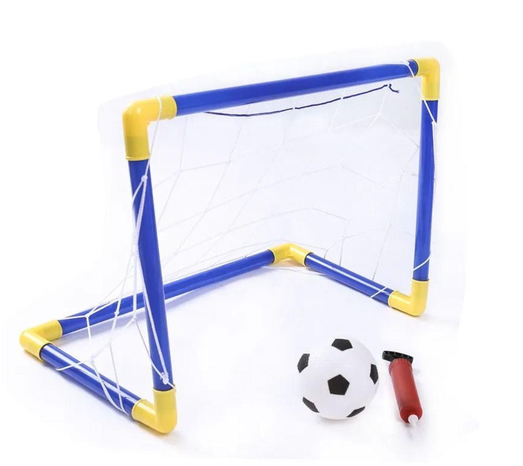 Arco De Fútbol Niños Set Infantil Cancha De Futbol 120cm-0