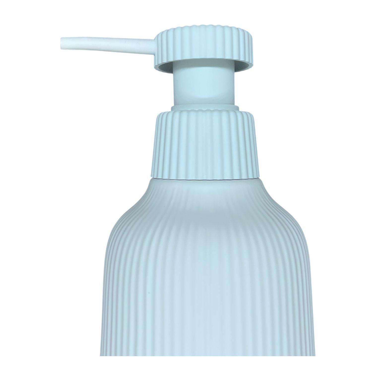 Set Juego De Baño 3 Pieza Ceramica Jabon Dispensador Cepillo Verde-2